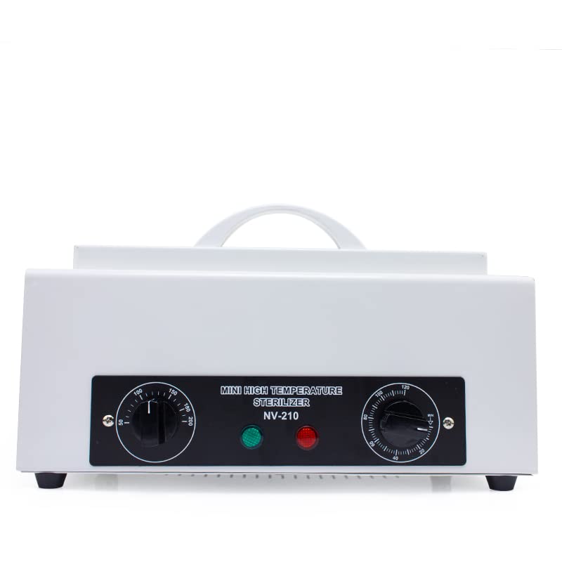 US Warehouse 1.5L Dry Heat Cabinet High Temperature Steam for Nail Tools,Spa, Salon & Barber Shops