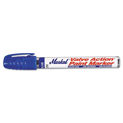 Markal 96825 Valve Action Paint Marker Blue