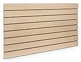 Maple Slatwall Panels 24'H x 48'L (Set of 2 Panels)