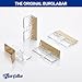 Burglabar 4 Pack for Sliding Door Locks for Sliding Glass Doors & Windows, Child Proof