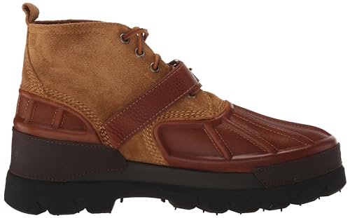 Image of POLO RALPH LAUREN Men's Suede Leather-Oslo Low mid Cut Boot Fashion
