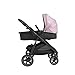 Joie Ginger DLX Travel System, 4-in-1 Stroller & Car Seat, Includes Lightweight Rue Infant Car Seat (Blush)