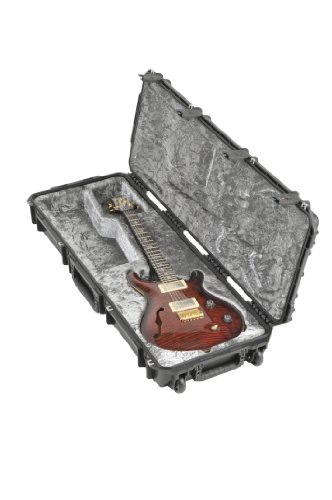 Skb Injection Molded Guitar Case, Prs Shaped Interior, Tsa Latches With Wheels (3I-4214-Prs) #TOP2