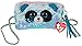 Ty - Pochette Carrée Peluche à Sequins - Bamboo le Panda, TY95142, Multicolore
