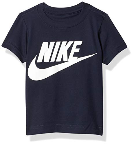 Nike Kids Baby Boy's Short Sleeve Graphic T-Shirt (Toddler) Obsidian 2T Toddler
