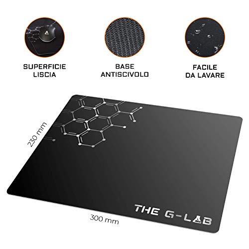 THE G-LAB Combo Selenium 4-in-1 Gaming-Tastatur mit Hintergrundbeleuchtung, Gaming-Maus 3200 DPI, Gaming-Kopfhörer, rutschfestes Mauspad, kompatibel mit PC/PS4/PS5/Xbox One - Image 6