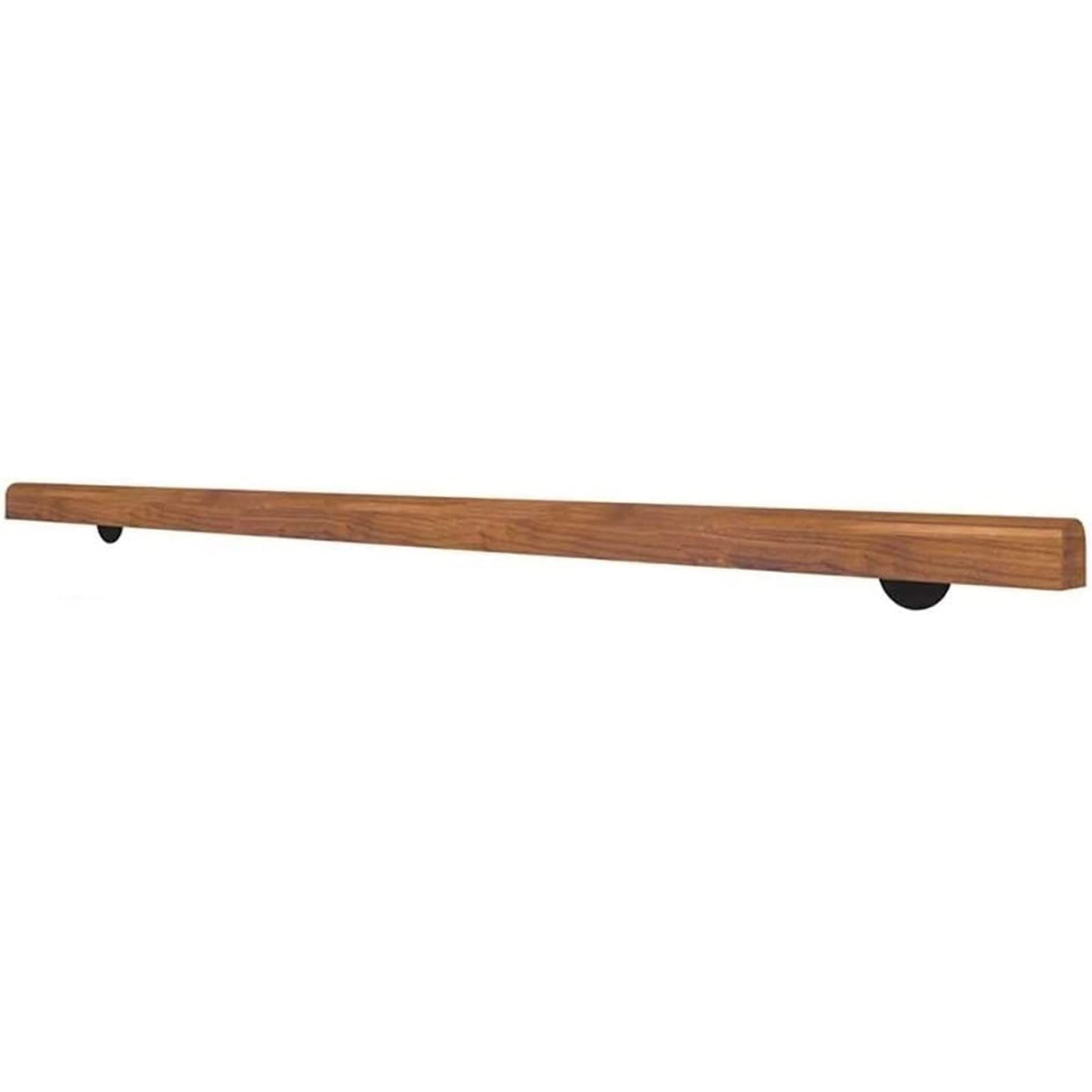 Wooden Handrail, Stair Handrail Bannister Kit, 1ft-20ft, Against The Wall Elderly Children Corridor Support Rod, Non-Slip Porch Deck Hand Rail Anti-Slip Grab Rails (Size : 9ft/270cm)