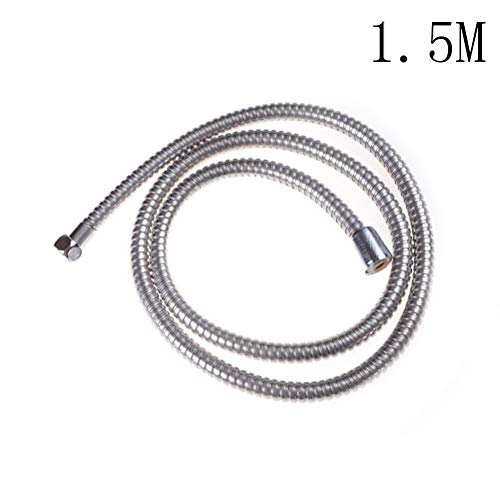 Manguera de ducha de acero inoxidable accesorio de baño flexible de 1.5 metros de longitud 6
