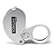 Formline Supply 40X LED Illuminated Jeweler's Loupe – Magnifier For Jewelry, Gardening (Trichomes), Coins, Stamps
