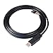 DTech USB to TTL Serial 5V Adapter Cable with FTDI FT232RL Chip 6 Pin 0.1 inch Pitch Female Socket Header UART IC Windows 11 10 8 7 Linux MAC OS (6ft, Black)