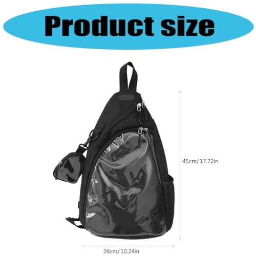 Sac de poitrine transparent anti-perte d'objets pour surmonter les contrôles - 2