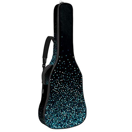 Bennigiry Akustikgitarrentasche Glitzer Schwarz p322d14508666k887c14464529g761