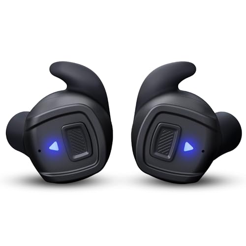 GLORYFIRE Shooting Ear Protection Earplugs, Bluetooth Hearing Protection Earbuds for Noise Reduction