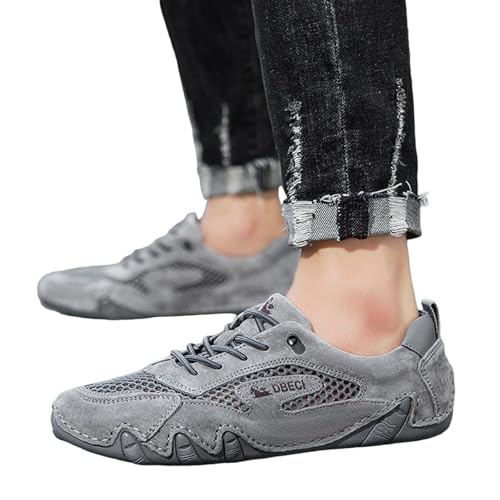 Men's Breathable Slip-On Casual Shoes Lightweight Comfortable Walking Loafers for Outdoor Travel Daily Wear with2