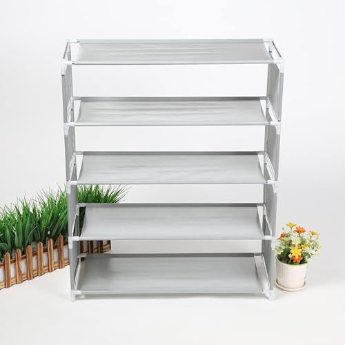 Support à chaussures pliable pour ranger efficacement sans percer vos murs