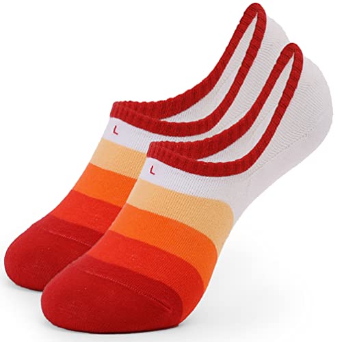 Image of HHX YONLEE Ankle Socks Striped patterned Casual Socks 8 /10 Pairs Gift Box