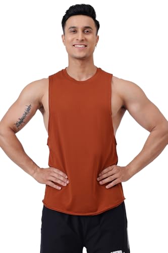 Image of FUAARK Men's Cotton Sleeveless Tank Tops Gym Vest for Mens