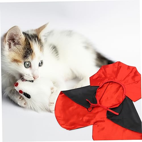 Disfraz Capa Vampiro Halloween para Perros y Gatos miniatura 7