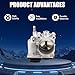 Electronic Throttle Body (For L4-1.8L) Compatible with Toyota Corolla(11-19) Corolla iM (17-18) Matrix (11-14), for Scion iM(16) Replaces 22030-0T080, 22030-0T100, 22030-37050