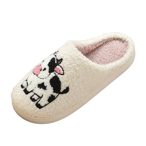 Slippers For Women Indoor Women's Soft Warm Cotton House Bedroom Slipper with Memory Foam Cozy Fluffy Cute Animals Decro Fall Winter Home Shoes4