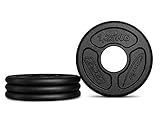 Marbo - Placas para pesas olímpicas (hierro fundido, 1,25 kg, 4 unidades)