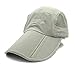 LLmoway Mens Womens Kids Sun Protection Fishing Hat Safari Flap Cap Quick Dry