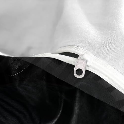 Housse de couette hypoallergénique microfibre super douce avec zip - 8