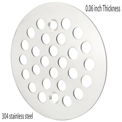 Colador de Drenaje para Ducha Acero Inoxidable de 4.25 pulgadas miniatura 2
