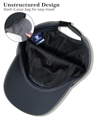 Image of GADIEMKENSD Running Hat Performance Mesh Hat, Excellent Ventilation, Lightweight, Reflective Design, Anti-Glare