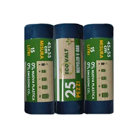 ECOVALT - Bolsas de basura pequeñas Talla S Cover