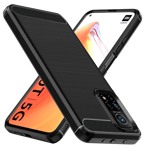 ivoler Coque Silicone pour Xiaomi Mi 10T 5G / Xiaomi Mi 10T Pro 5G, [Protection Antichoc Militaire] Étui de Protection, Mince Souple TPU Anti-Rayures Dos...