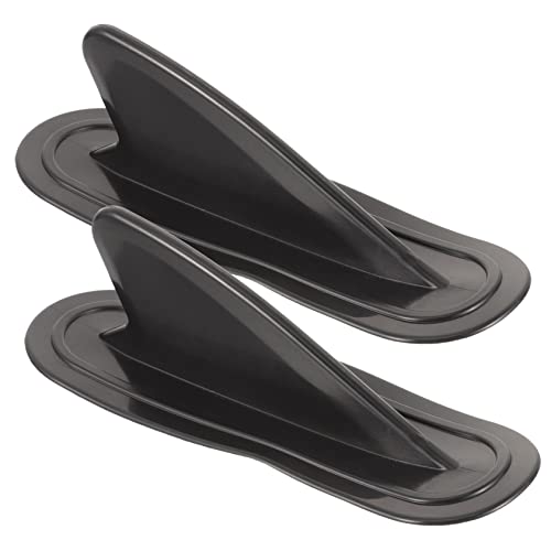 UPKOCH 2Pcs Surfboard Fin Durable Paddleboard Water Separator for Enhanced Stability and Control Easy Install Tail Fin for Inflatable Surfboards and Paddleboards