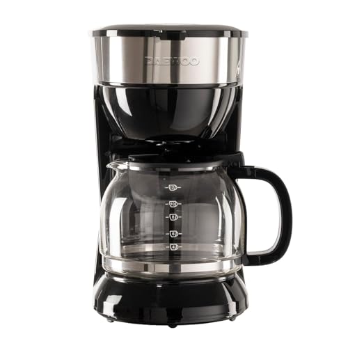 Daewoo Flava Collection 1.5L Filter Coffee Maker | 10-12 Cups | 900W | Keep Warm Plate | Removable Filter | 3 Year Warranty