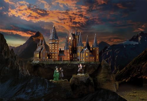Image of Department56 Harry Potter Village Hogwarts Hall and Tower Lit Building, 13.07 inch, Multicolor