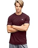 Champion Men's Double Dry Cotton Crew, Team Maroon, Large