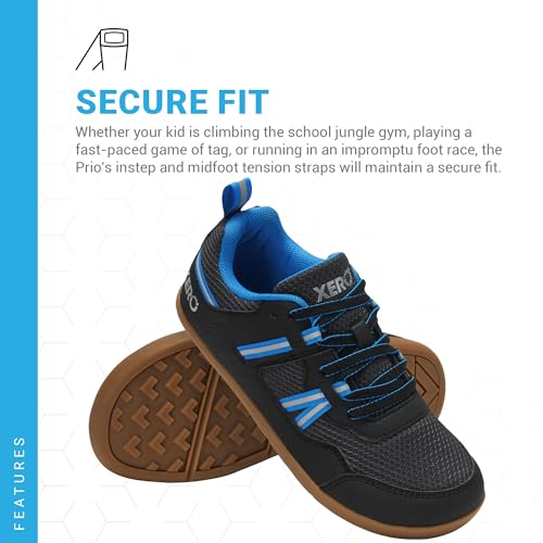 Image of Xero Shoes Kids' Prio Cross Training Shoe - Lightweight Zero Drop, Barefoot