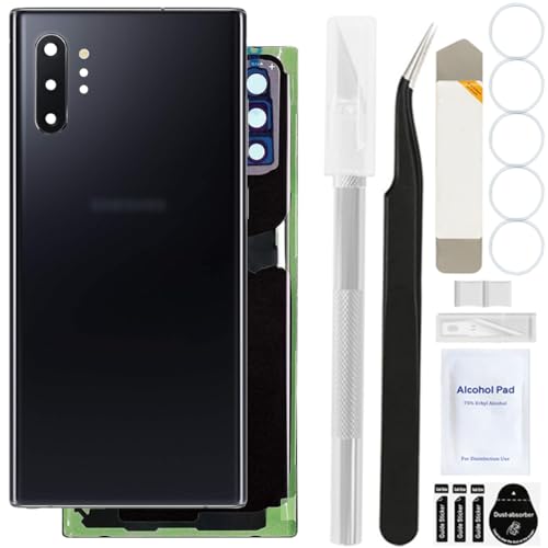 ZHUROUPU 14 pcs arrière arrière de Couverture arrière en Verre de Remplacement du Couvercle du boîtier de la Porte du boîtier avec du Ruban adhésif, pour...