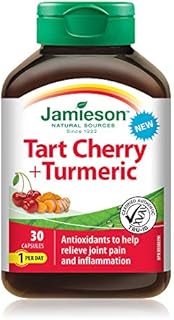 Jamieson Tart Cherry and Turmeric, 30 count