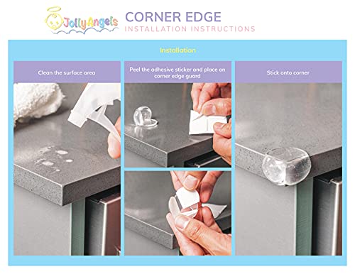 image for 34PCS JollyAngels Baby Proofing Kit | Magnetic Cabinet Locks | Child P