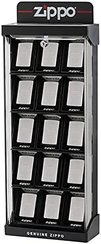 Amazon.de: Zippo Display/Vitrine ohne Zippos und ohne Kulli für 15 