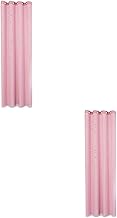 Garneck Cortinas Ocas Para Crianças 2 Peças Cortina Com Estrelas Cortina Blackout Quarto Infantil Cortina De Dupla Camada Persianas Estrela Oca