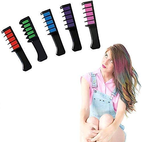 Ekan Temporary Hair Coloring For Kids And Adults Set Of 5