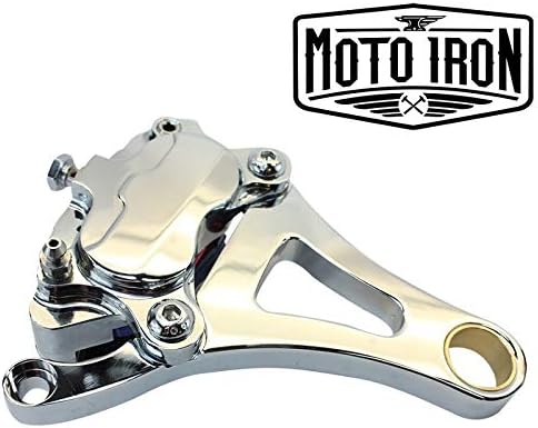 Springer Front End Brake Caliper Kit Right Side Chrome