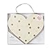 American Crafts Crate Paper Watercolor Heart Panel Color Reveal 10 x 9 Inch Dots