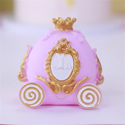 Topo de bolo de silicone com ampla aplicação, lindo enfeite de pastelaria personalizado rosa