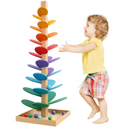 Murmelbahn Holz Klangbaum, Murmelbahn Regenbogen, Murmelturm...