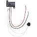 Morris Products Mini Photocontrols Flush Mount – 120V, 150W Tungsten Rating, 100VA Ballast – Weatherproof Housing, Lens – Time Delay, Thermal Switch – 6,500 Life Cycles – 6 Inch Leads