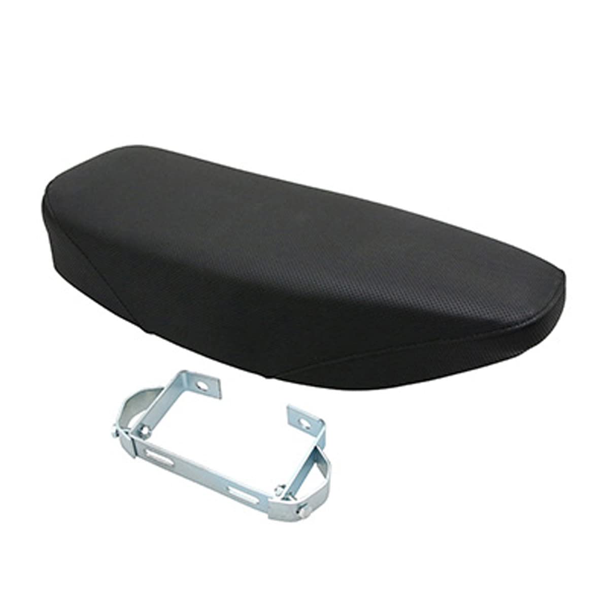 ADAPTABLE - Selle Biplace cyclo - NOIR Dessus Antidérapant - 150634