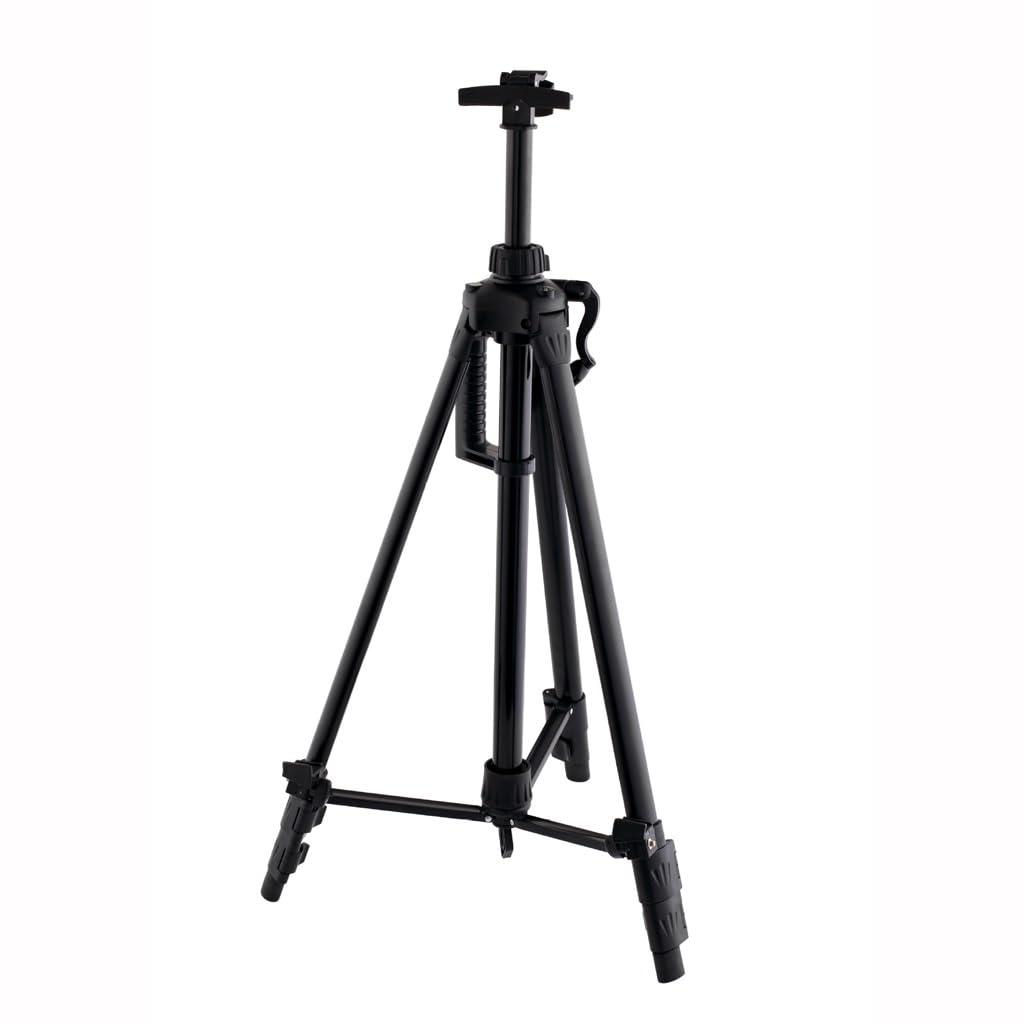 HADECOLL Aluminum Alloy Large Iron Handcrafted Stand With Colorful Foldable And Extendable Triangular Sketching Easel