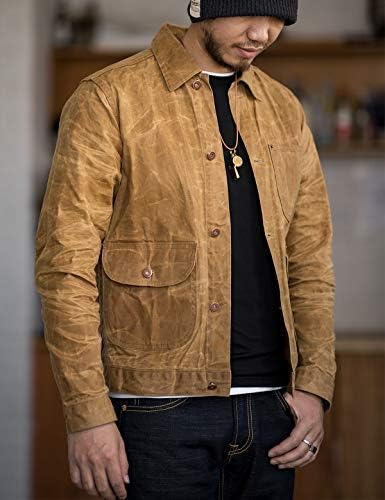 waxed canvas jacket men